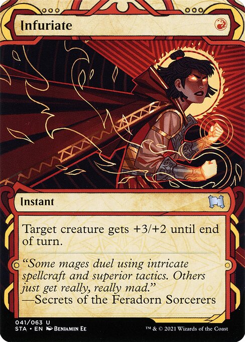 Infuriate (41) - BORDERLESS - Strixhaven Mystical Archive - Game On