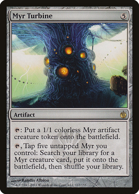 Myr Turbine (117) - Mirrodin Besieged - Game On