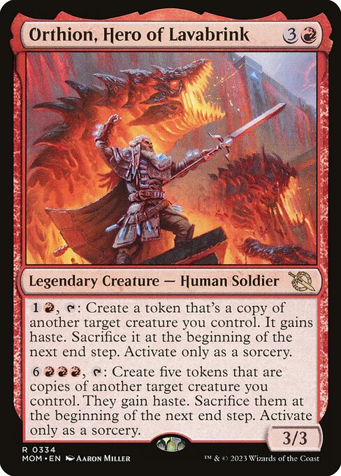 Orthion, Hero of Lavabrink (334) - March of the Machine - Game On