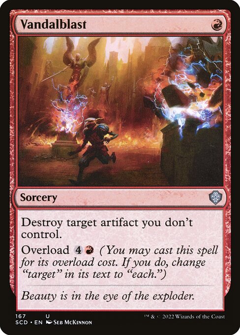 Vandalblast (167) - Starter Commander Decks - Game On