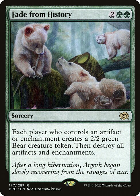 Fade from History (177) (Foil) - The Brothers' War - Game On