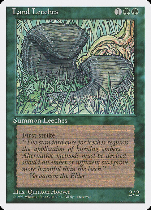 Land Leeches (255) - Fourth Edition - Game On