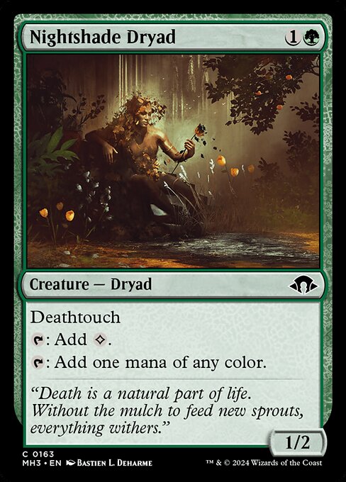 Nightshade Dryad (163) - Modern Horizons 3 - Game On