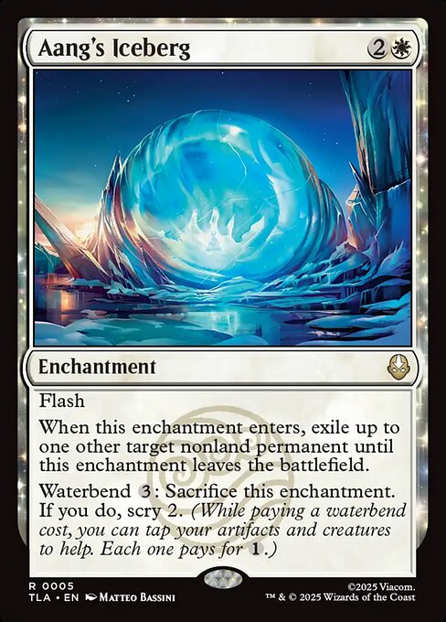 Aang's Iceberg (5) (Foil) - Avatar: The Last Airbender - Game On