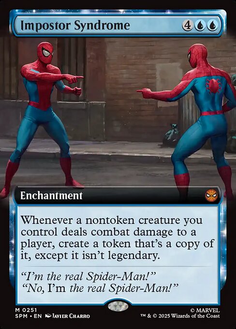 Impostor Syndrome (251) - EXTENDED ART (Foil) - Marvel's Spider-Man - Game On
