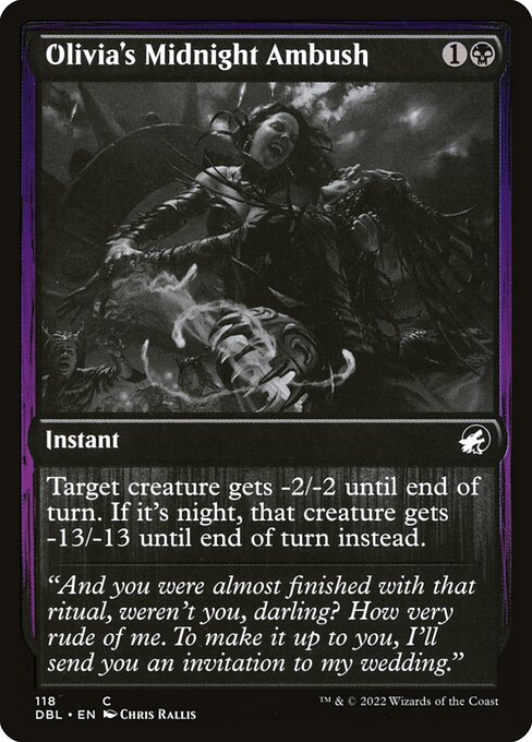 Olivia's Midnight Ambush (118) - Innistrad: Double Feature - Game On