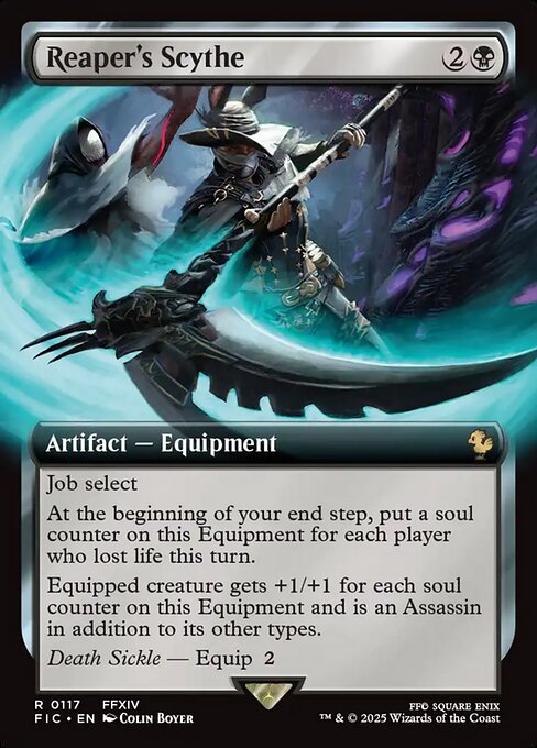 Reaper's Scythe (117) - EXTENDED ART - Final Fantasy Commander - Game On
