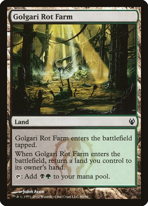 Golgari Rot Farm (80) - Duel Decks: Izzet vs. Golgari - Game On