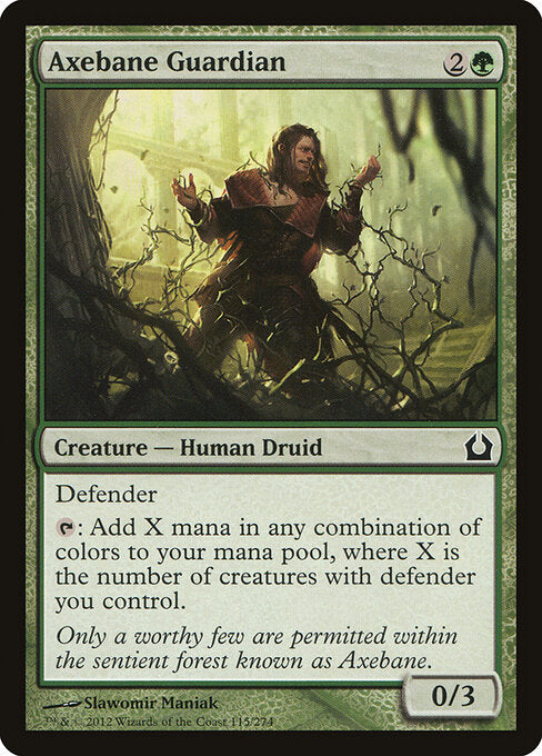 Axebane Guardian (115) (Foil) - Return to Ravnica - Game On