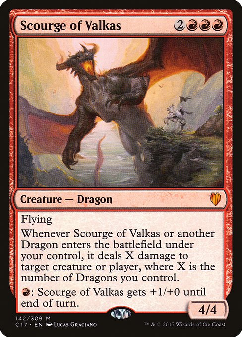Scourge of Valkas (142) - Commander 2017 - Game On