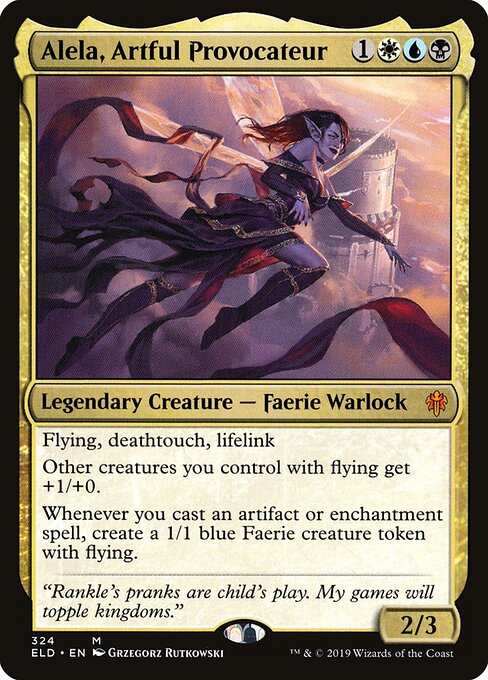 Alela, Artful Provocateur (324) - Throne of Eldraine - Game On