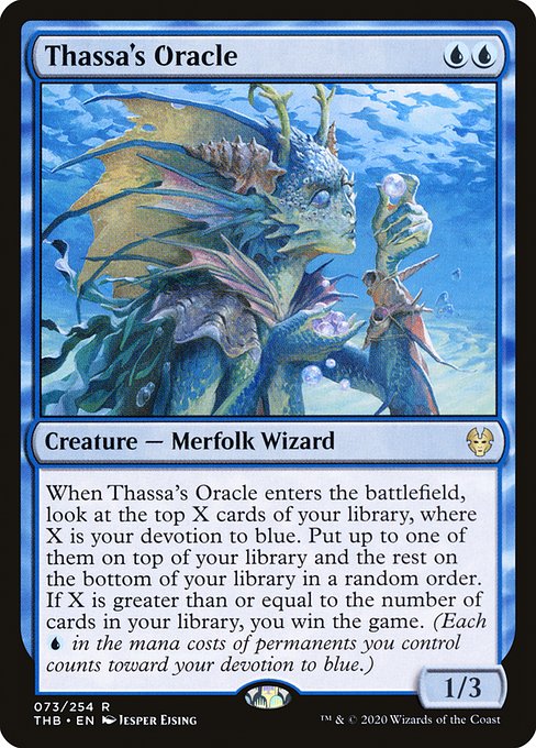 Thassa's Oracle (73) (Foil) - Theros Beyond Death - Game On