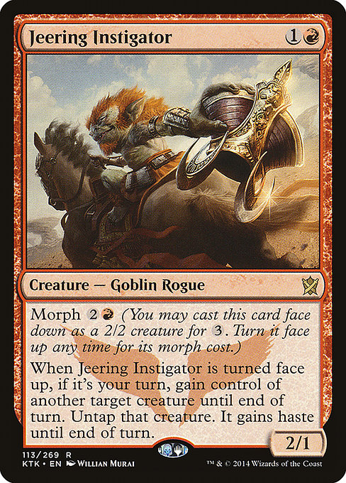 Jeering Instigator (113) - Khans of Tarkir - Game On