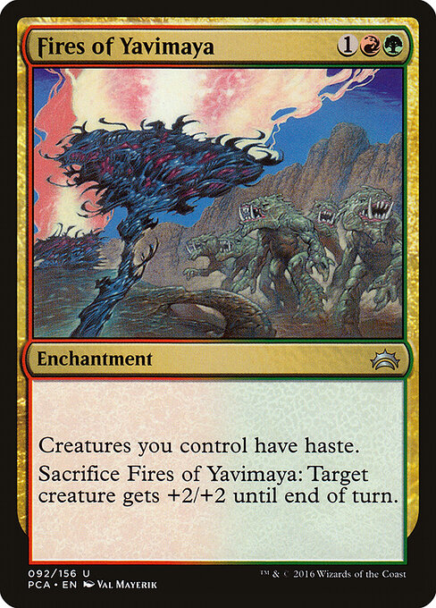 Fires of Yavimaya (92) - Planechase Anthology - Game On