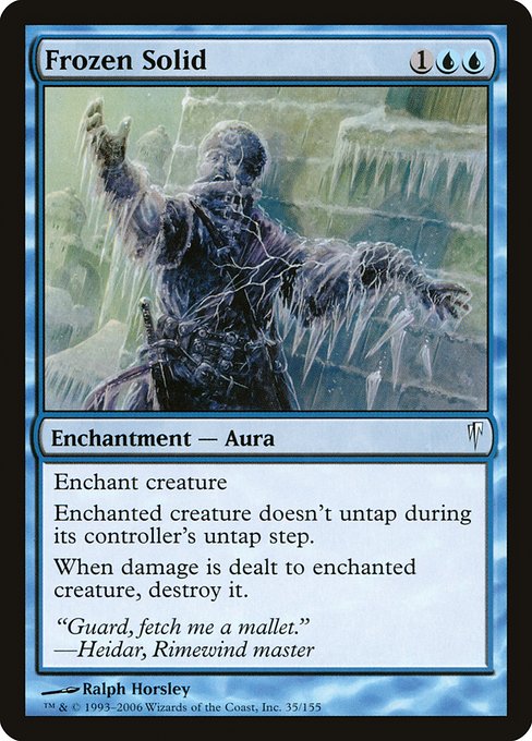 Frozen Solid (35) (Foil) - Coldsnap - Game On