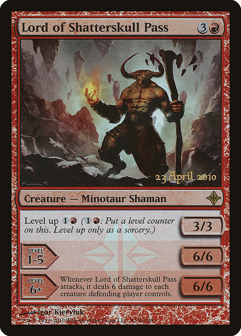 Lord of Shatterskull Pass (156★) (Foil) - Rise of the Eldrazi Promos - Game On