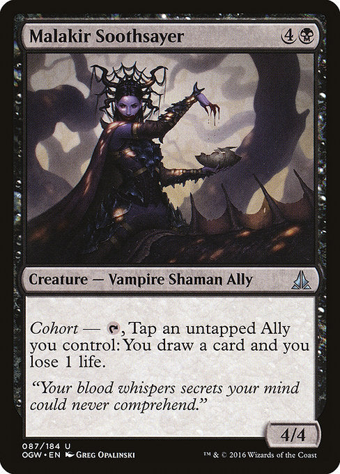 Malakir Soothsayer (87) (Foil) - Oath of the Gatewatch - Game On
