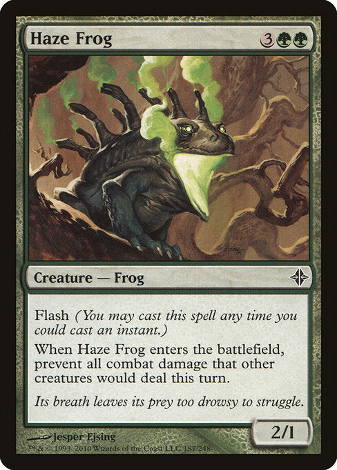 Haze Frog (187) - Rise of the Eldrazi - Game On