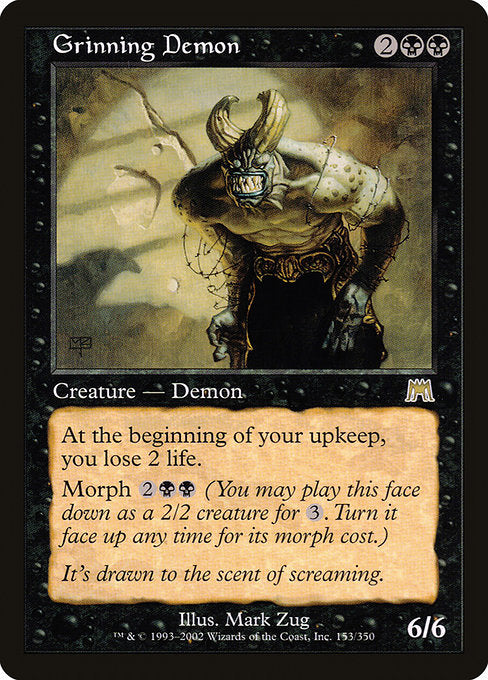 Grinning Demon (153) - Onslaught - Game On