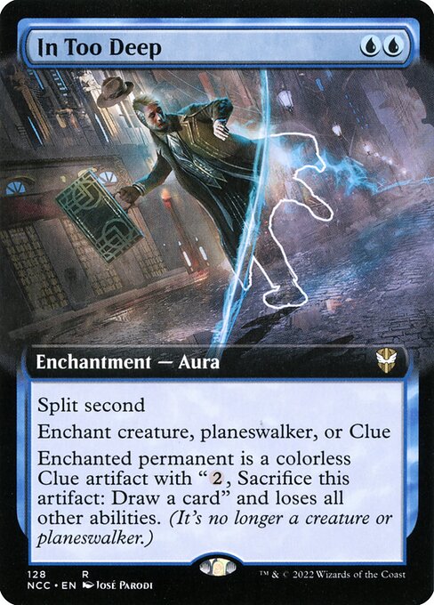In Too Deep (128) - EXTENDED ART - New Capenna Commander - Game On