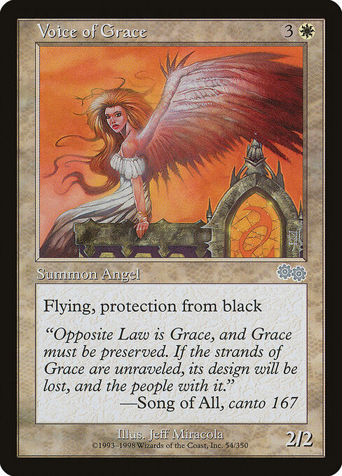 Voice of Grace (54) - Urza's Saga - Game On