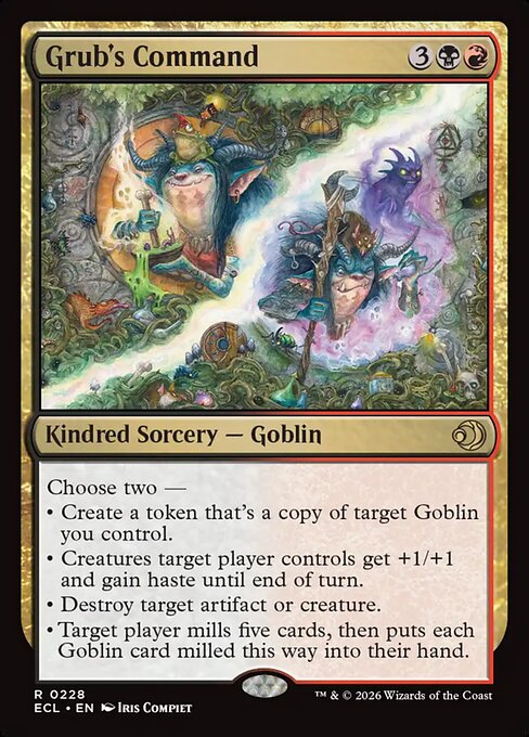 Grub's Command (228) (Foil) - Lorwyn Eclipsed - Game On