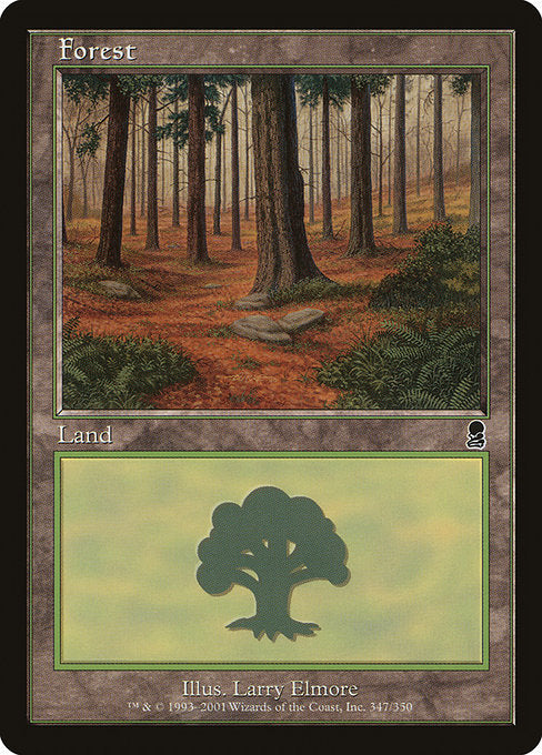 Forest (347) (Foil) - Odyssey - Game On