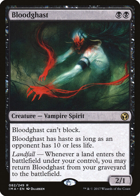 Bloodghast (82) (Foil) - Iconic Masters - Game On