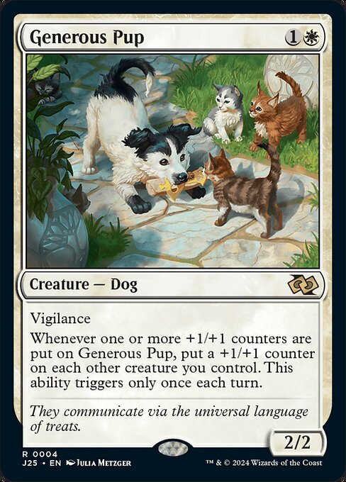 Generous Pup (4) - Foundations Jumpstart - Game On