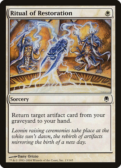 Ritual of Restoration (13) (Foil) - Darksteel - Game On