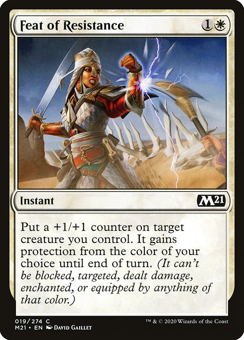 Feat of Resistance (19) - Core Set 2021 - Game On