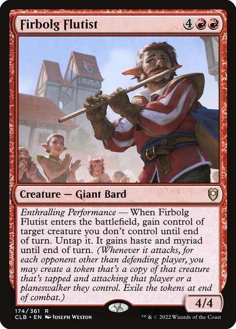 Firbolg Flutist (174) (Foil) - Commander Legends: Battle for Baldur's Gate - Game On