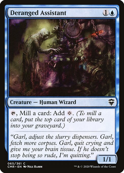 Deranged Assistant (65) (Foil) - Commander Legends - Game On