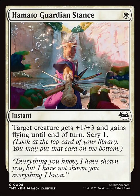 Hamato Guardian Stance (8) - Teenage Mutant Ninja Turtles - Game On