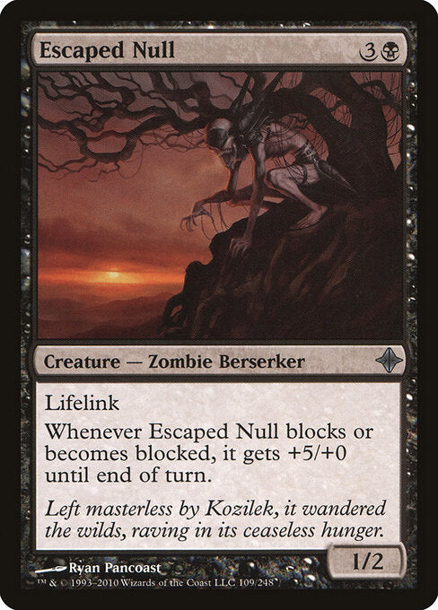 Escaped Null (109) (Foil) - Rise of the Eldrazi - Game On