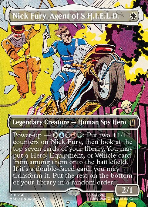 Nick Fury, Agent of S.H.I.E.L.D. (314) - BORDERLESS - Marvel Super Heroes - Game On