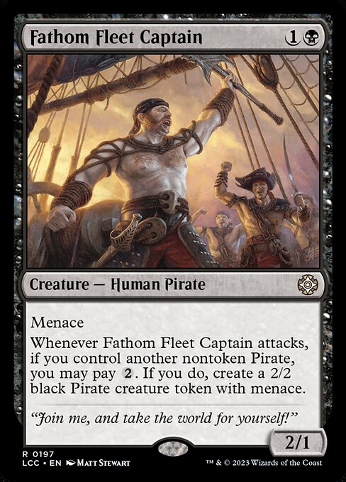 Fathom Fleet Captain (197) - The Lost Caverns of Ixalan Commander - Game On