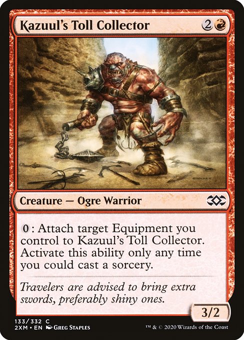 Kazuul's Toll Collector (133) (Foil) - Double Masters - Game On