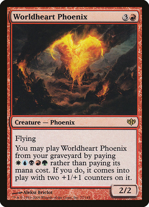 Worldheart Phoenix (77) - Conflux - Game On