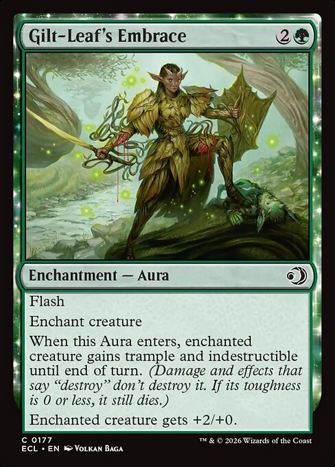 Gilt-Leaf's Embrace (177) (Foil) - Lorwyn Eclipsed - Game On
