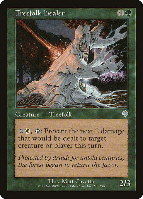 Treefolk Healer (218) - Invasion - Game On