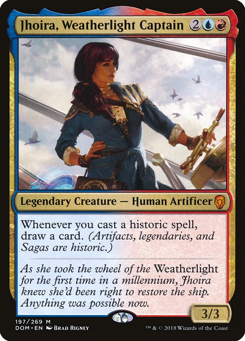Jhoira, Weatherlight Captain (197) (Foil) - Dominaria - Game On