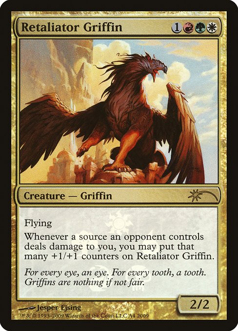 Retaliator Griffin (A4) (Foil) - Alara Reborn Promos - Game On