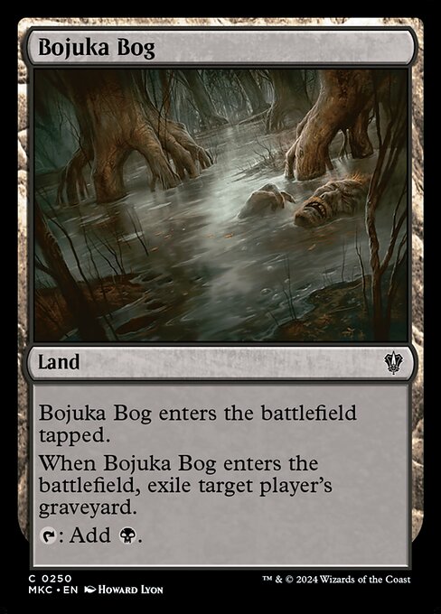 Bojuka Bog (250) - Murders at Karlov Manor Commander - Game On