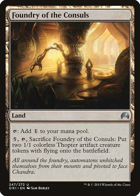 Foundry of the Consuls (247) (Foil) - Magic Origins - Game On