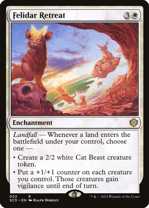 Felidar Retreat (22) - Starter Commander Decks - Game On