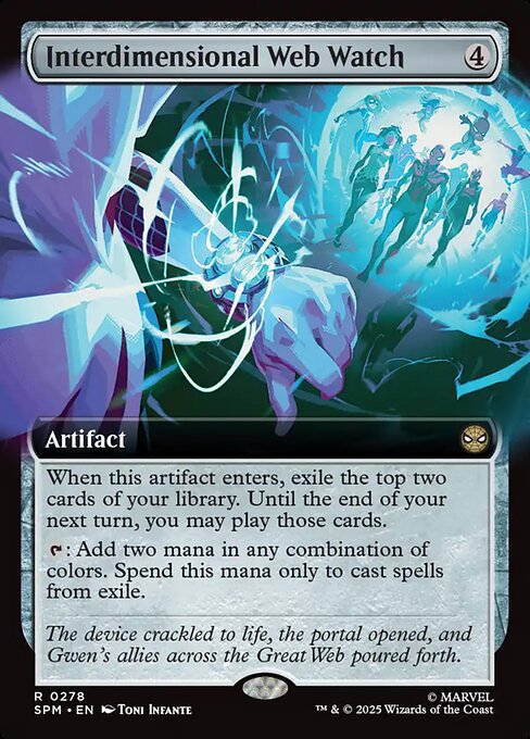 Interdimensional Web Watch (278) - EXTENDED ART - Marvel's Spider-Man - Game On