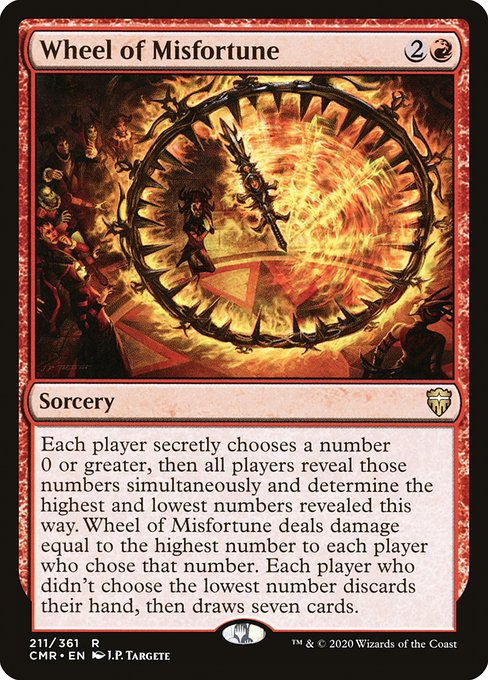 Wheel of Misfortune (211) (Foil) - Commander Legends - Game On