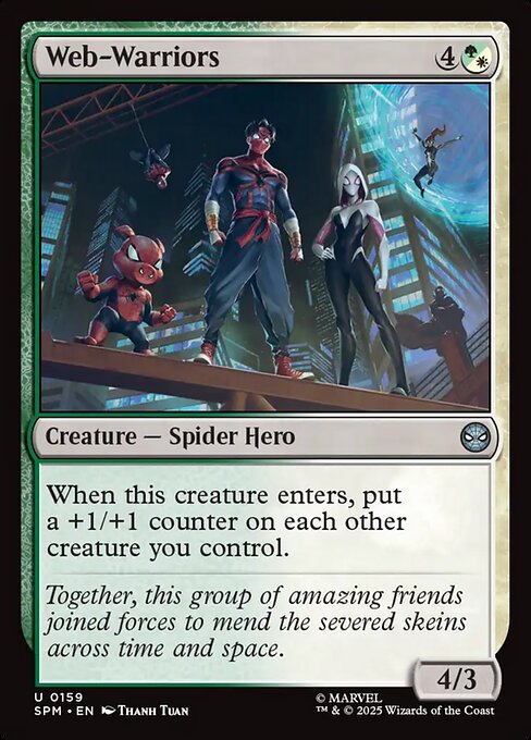 Web-Warriors (159) (Foil) - Marvel's Spider-Man - Game On