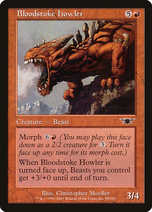 Bloodstoke Howler (89) (Foil) - Legions - Game On